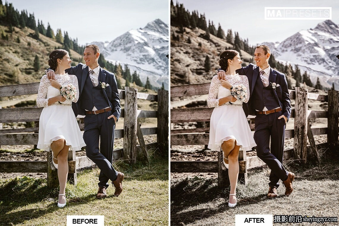 乡村电影婚礼Lightroom预设ACR预设 WEDDING Lightroom Presets