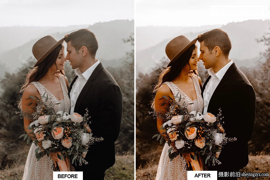 乡村电影婚礼Lightroom预设ACR预设 WEDDING Lightroom Presets