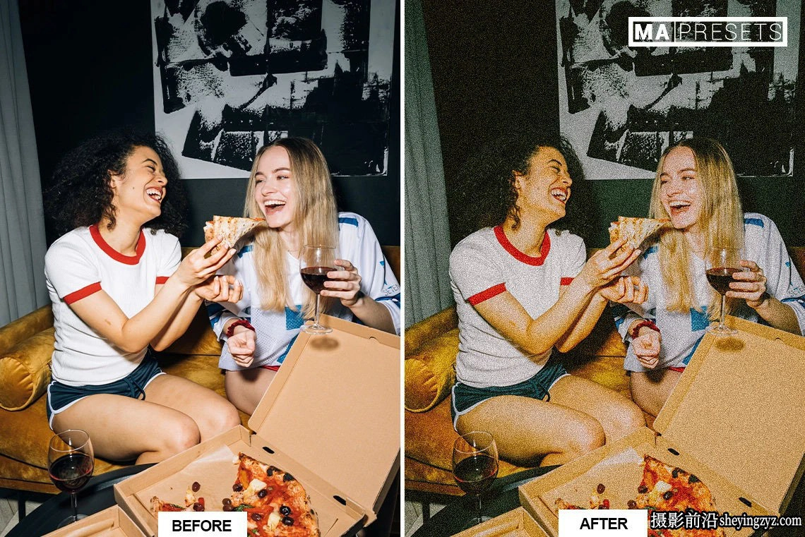一次性质感电影颗粒胶片Lightroom预设 CREAM Lightroom Presets