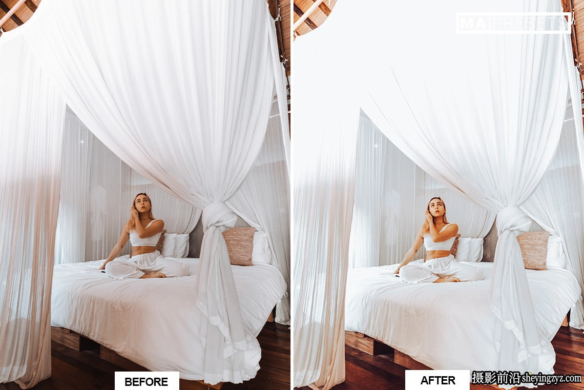 干净明亮通透肤色调色Lightroom预设 PURE WHITE Lightroom Presets