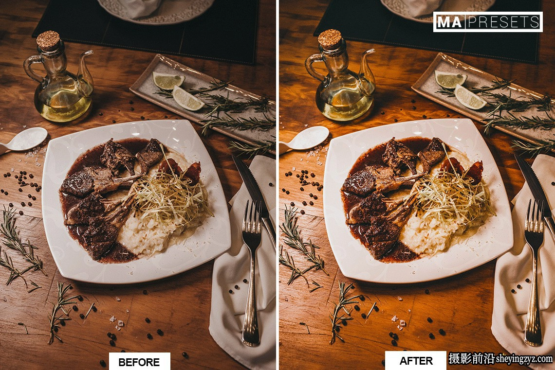 清新通透美食摄影调色Lightroom预设 PRETTY FOOD Lightroom Presets
