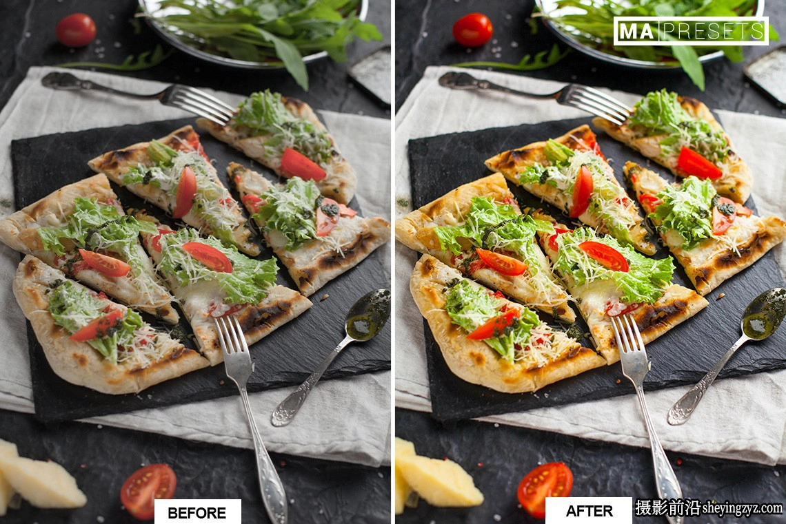 清新通透美食摄影调色Lightroom预设 PRETTY FOOD Lightroom Presets