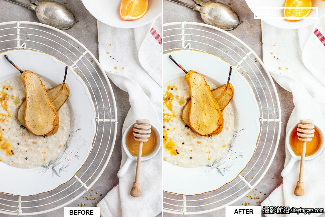 清新通透美食摄影调色Lightroom预设 PRETTY FOOD Lightroom Presets