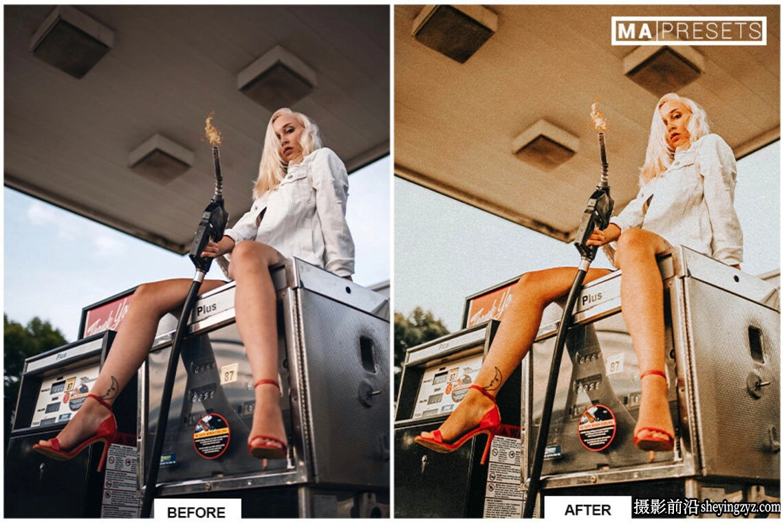 电影胶片人像后期调色Lightroom预设 TEZZA FILM Lightroom Presets
