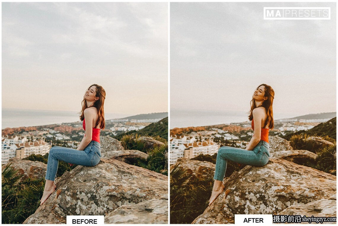 电影胶片人像后期调色Lightroom预设 TEZZA FILM Lightroom Presets