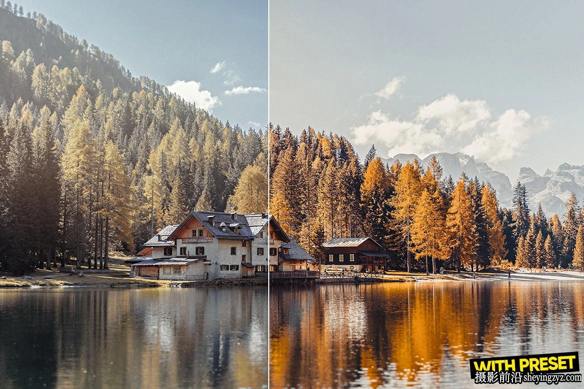 秋季电影风光LR预设手机lr预设ARTA Presets-Fall Season Presets