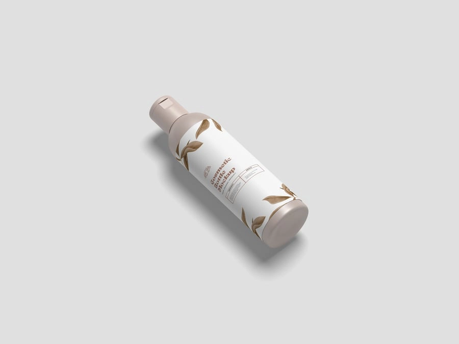 化妆品乳液瓶产品样机,产品样机模型