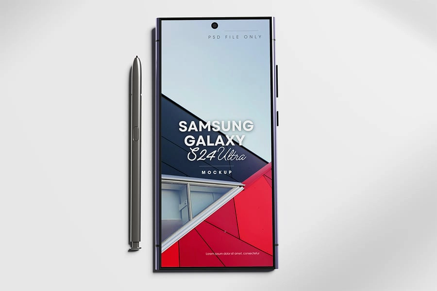 三星GalaxyS24手机样机,手机展示样机