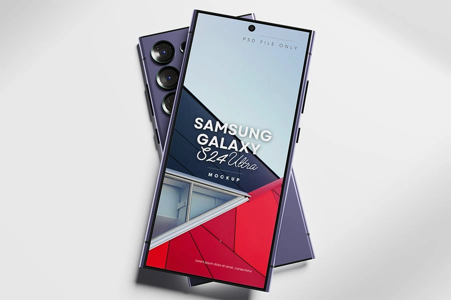 三星GalaxyS24手机样机,手机展示样机