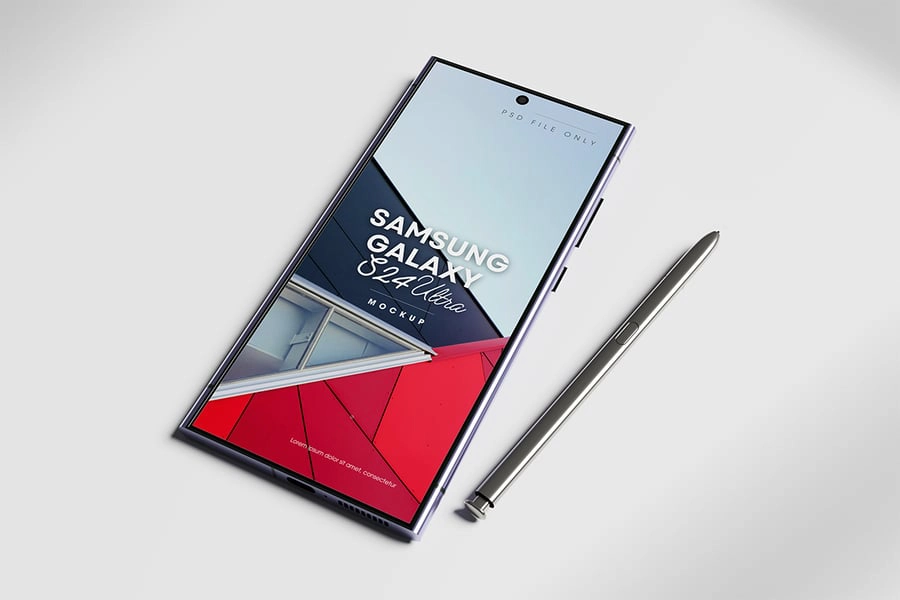 三星GalaxyS24手机样机,手机展示样机