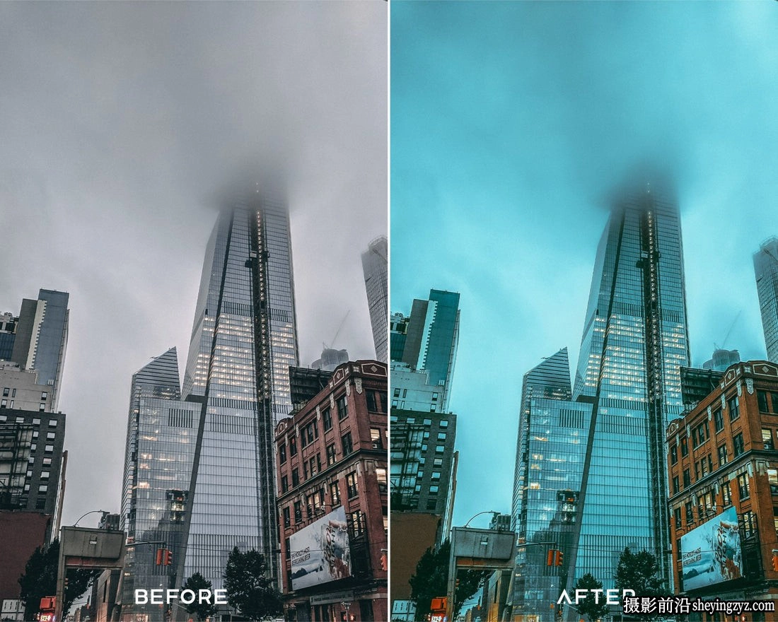纽约城市电影风光LR预设Presets.io - New York Preset Collection