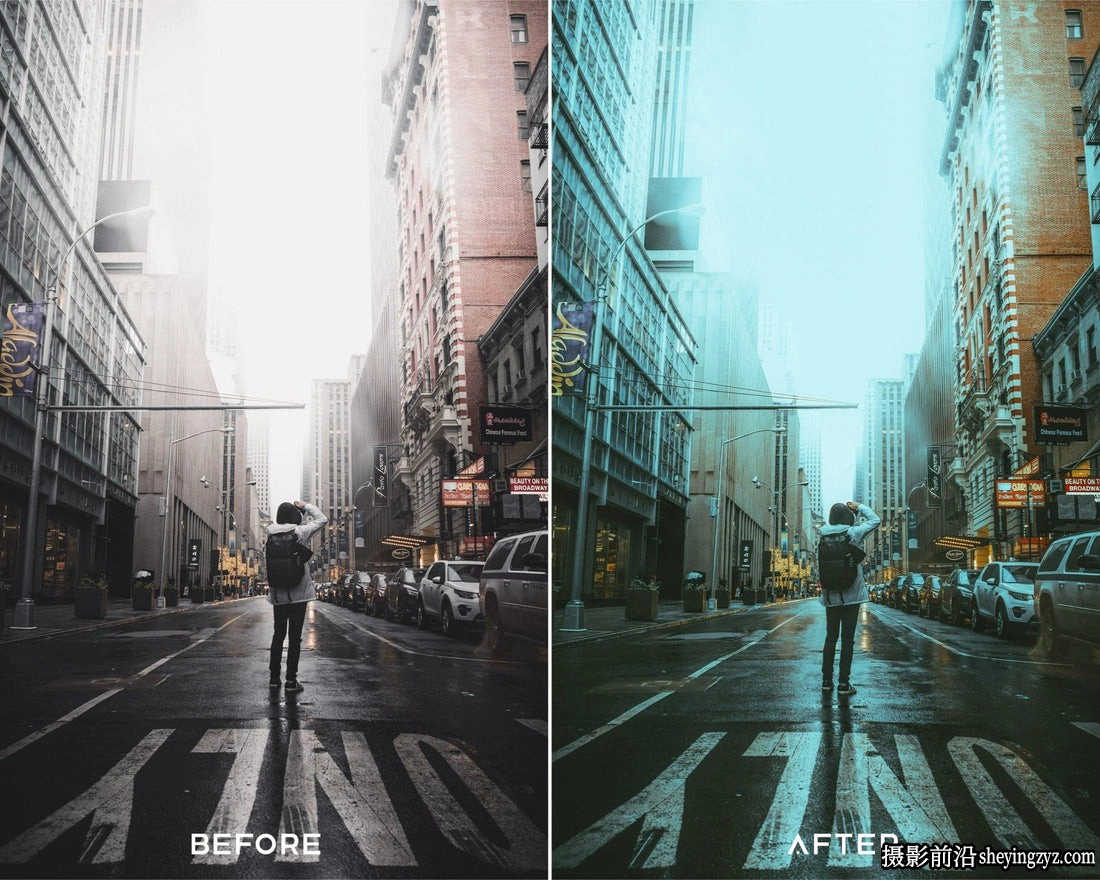 纽约城市电影风光LR预设Presets.io - New York Preset Collection