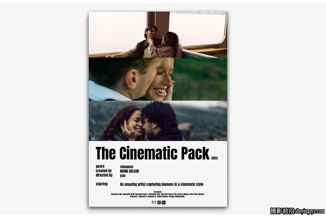 Mark Deleon电影色彩系列Lightroom预设Mark Deleon-Cinematic Pack