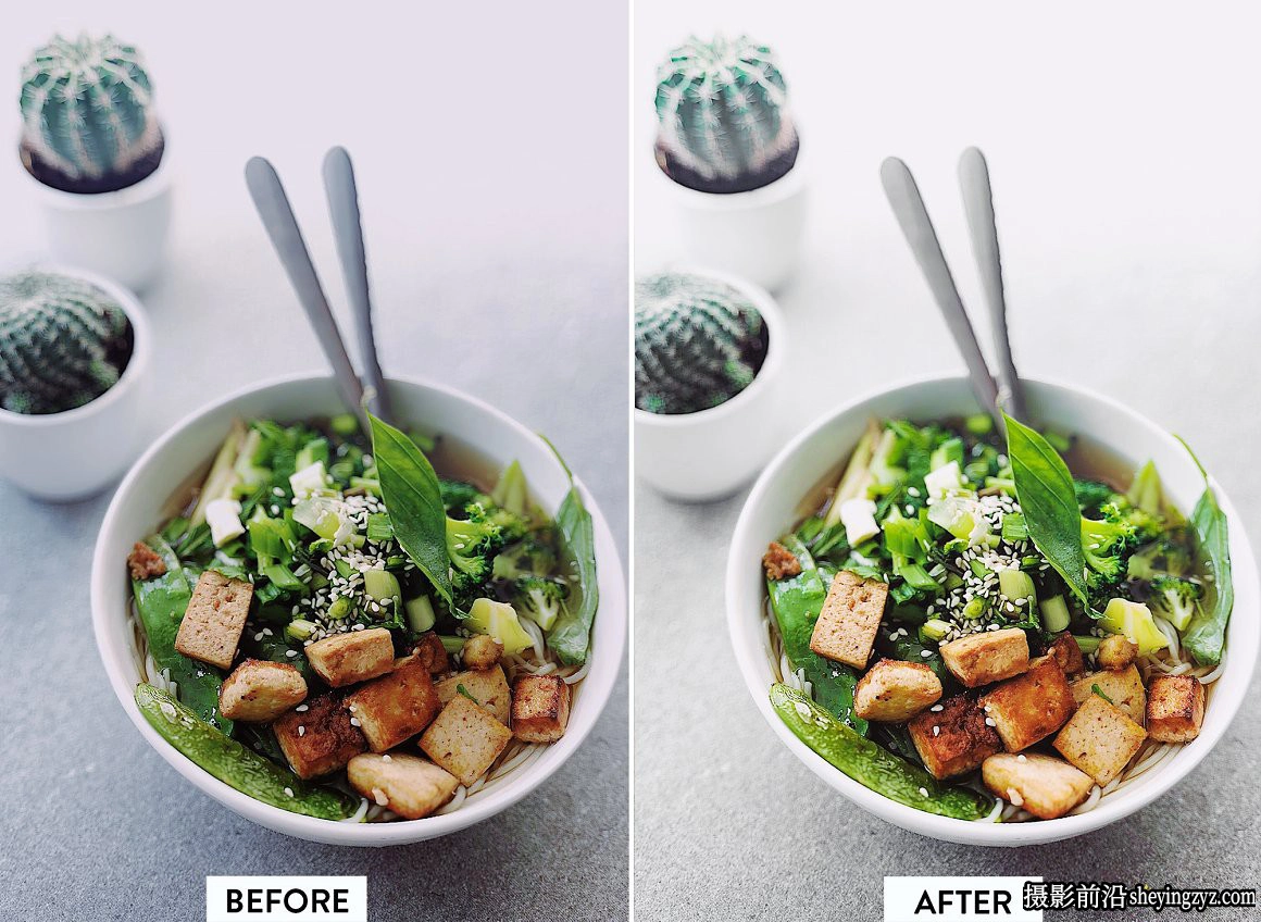明亮美食电影胶片Lightroom预设ACR预设 Food Lightroom Presets