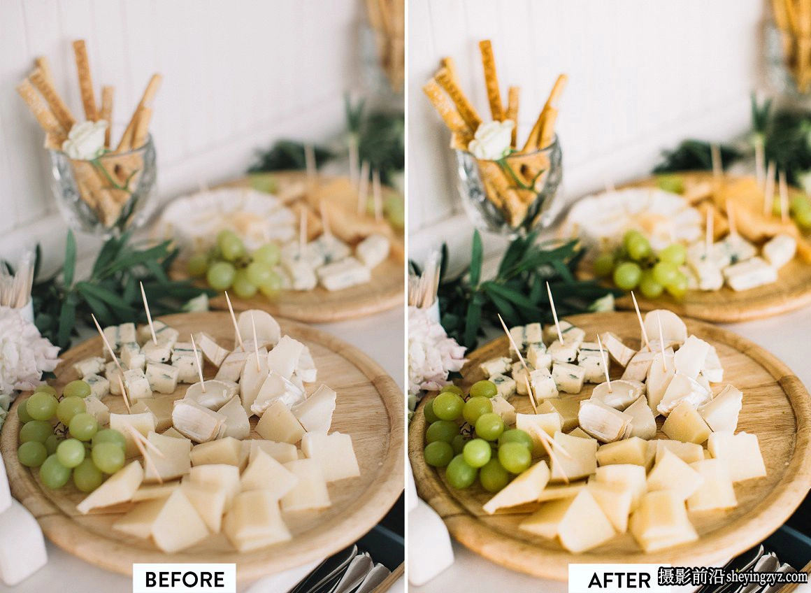 明亮美食电影胶片Lightroom预设ACR预设 Food Lightroom Presets
