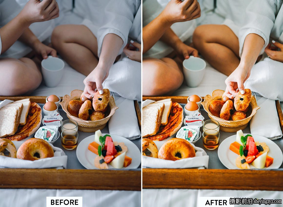 明亮美食电影胶片Lightroom预设ACR预设 Food Lightroom Presets