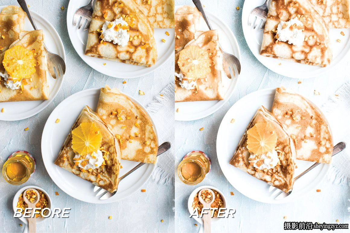 清新明亮美食调色Lightroom预设手机lr预设 Food Lightroom Presets