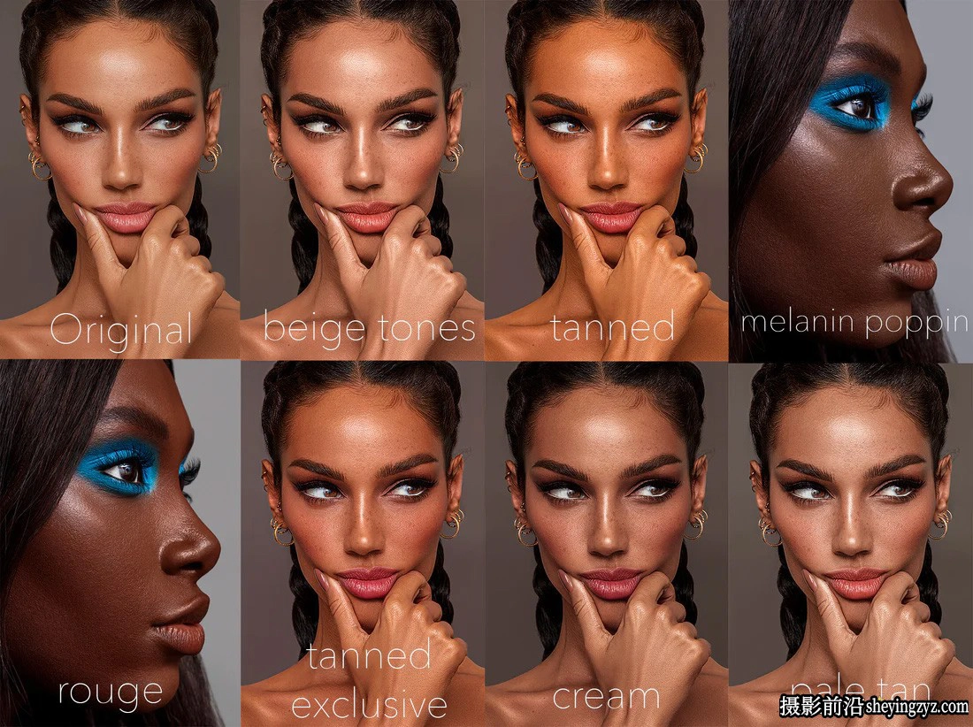 完美质感人像修饰LR预设ACR调色预设 Tamara Williams Skin Preset