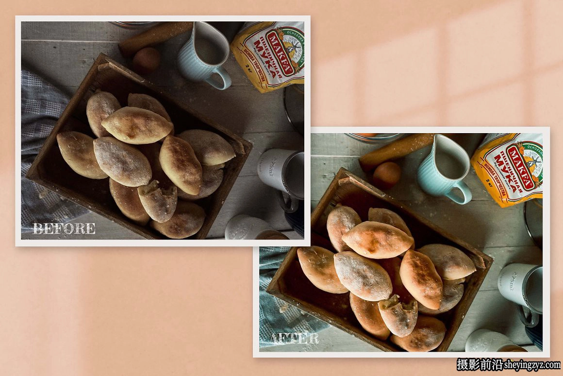 美食摄影后期调色LR预设LUT预设ACR预设 Food Lightroom Presets