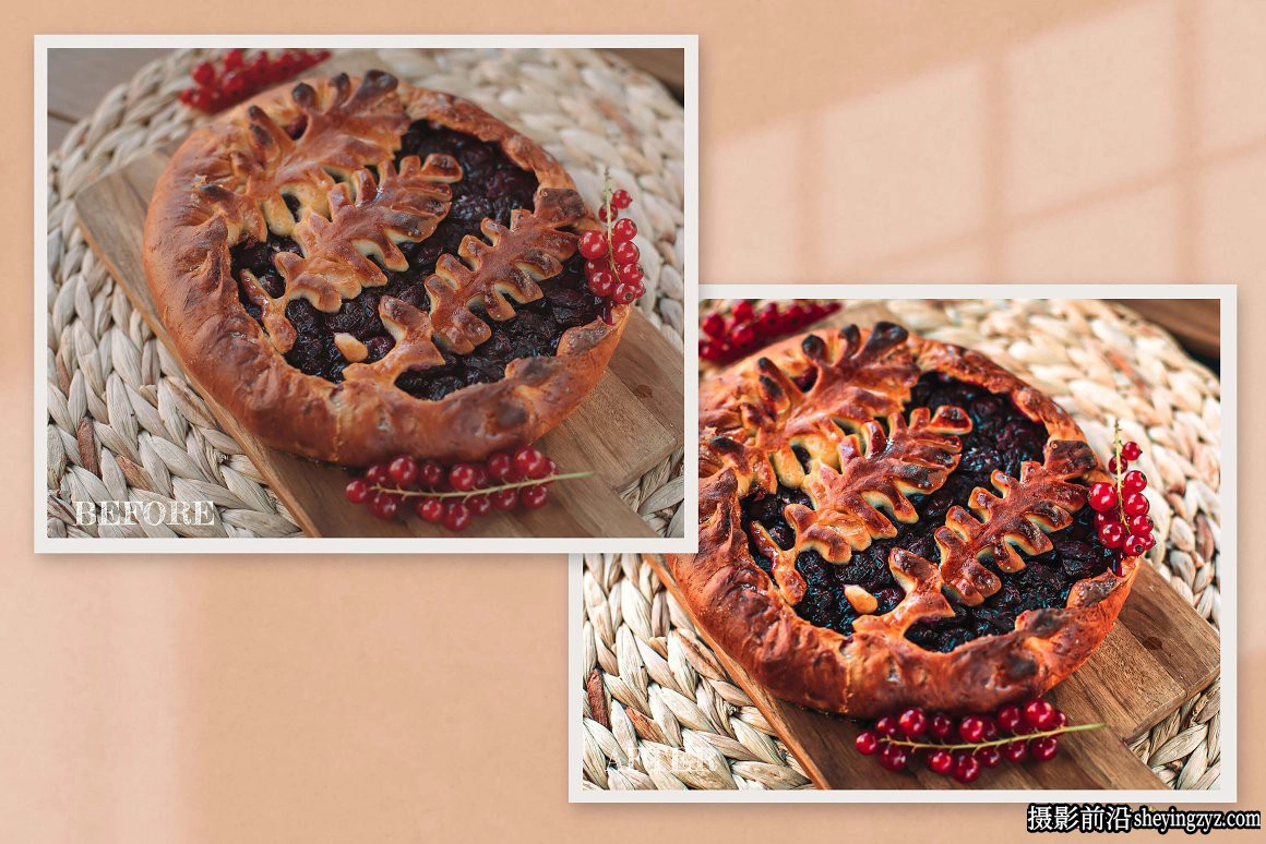 美食摄影后期调色LR预设LUT预设ACR预设 Food Lightroom Presets