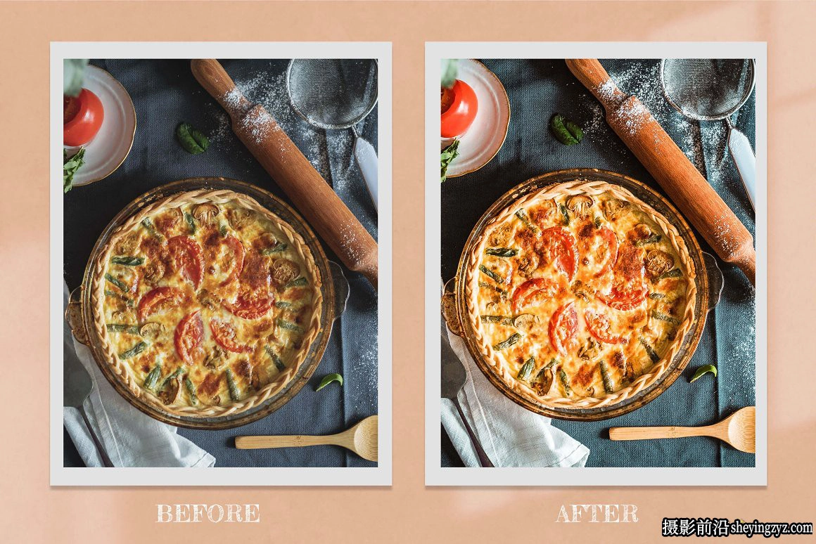 美食摄影后期调色LR预设LUT预设ACR预设 Food Lightroom Presets