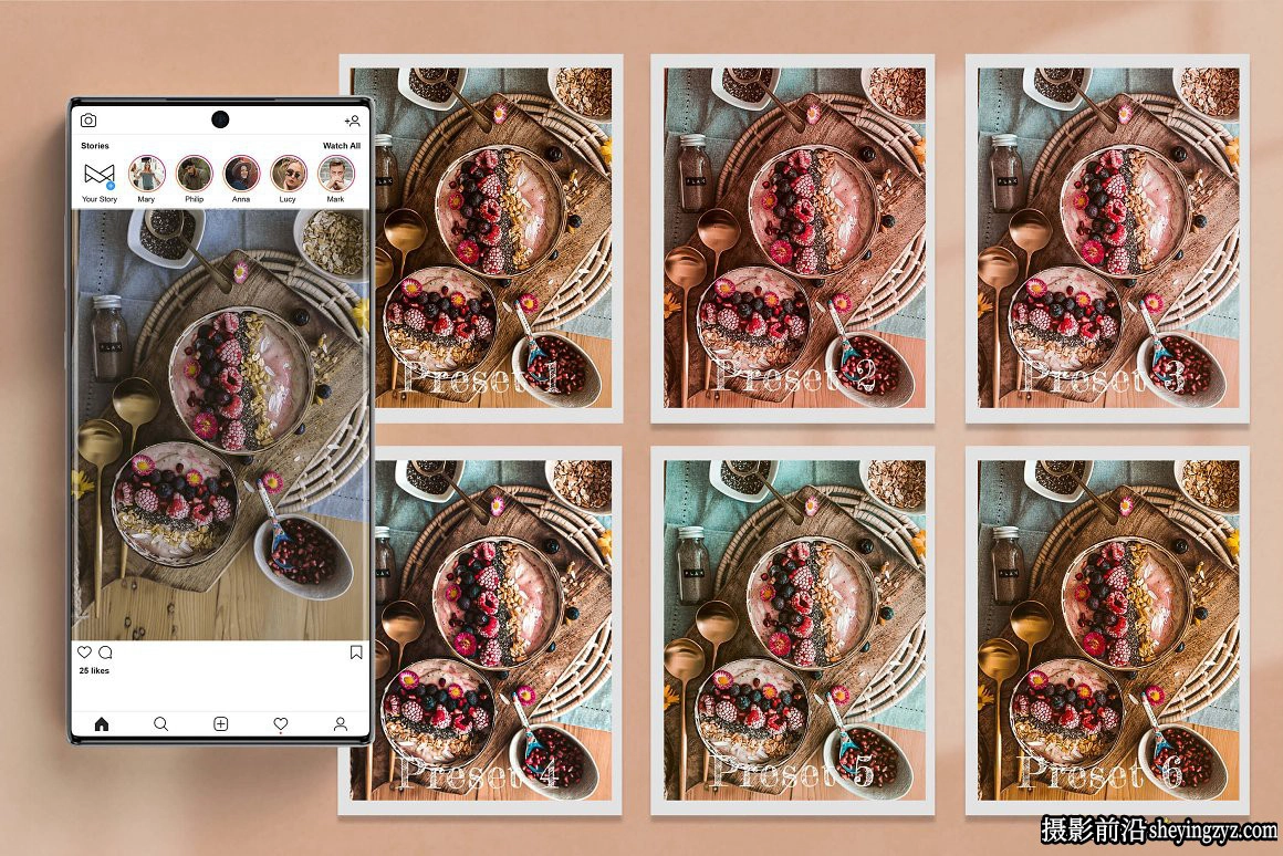 美食摄影后期调色LR预设LUT预设ACR预设 Food Lightroom Presets