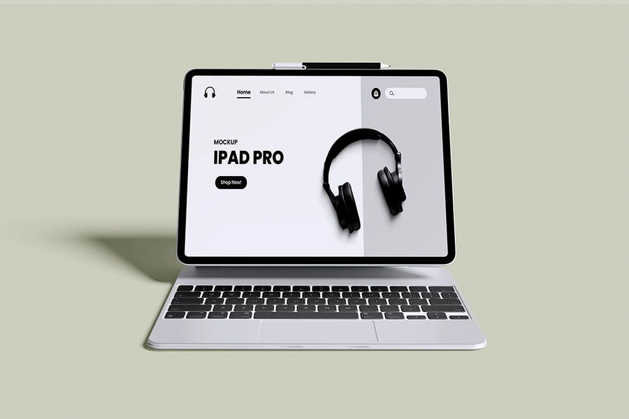 iPadPro模型样机,iPad平板样机模型
