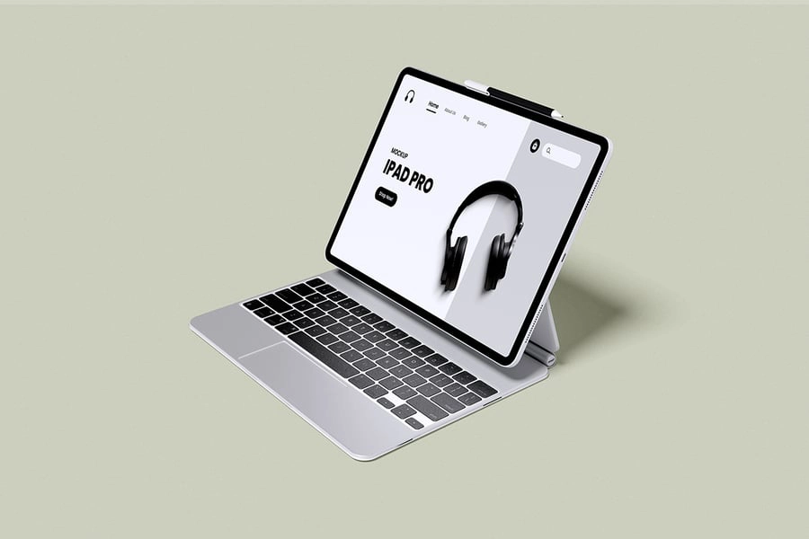 iPadPro模型样机,iPad平板样机模型