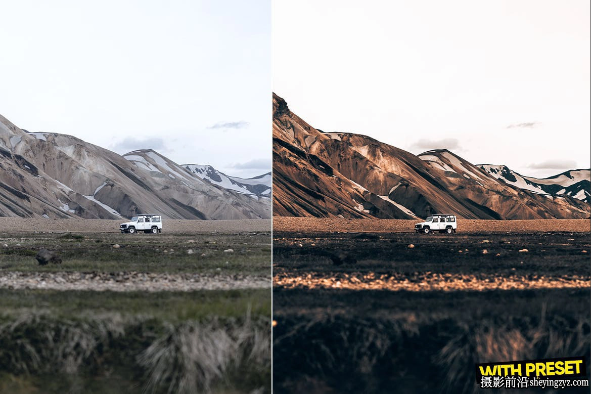 旅拍电影风光LR预设手机lr预设ARTA Presets-Infinite Edit Presets