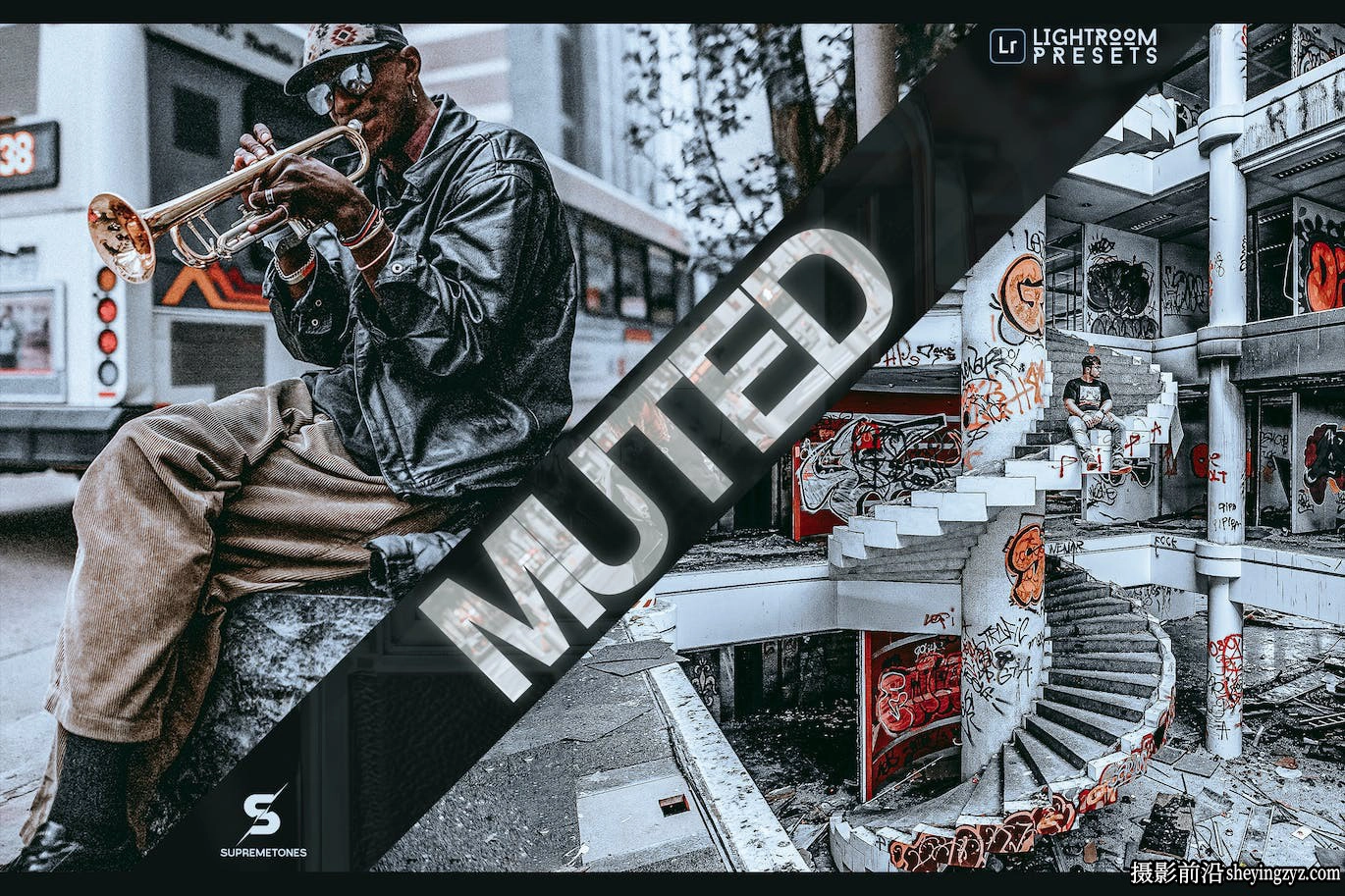 街拍时尚电影外观一键LR预设手机版lr预设 Muted Lightroom Presets