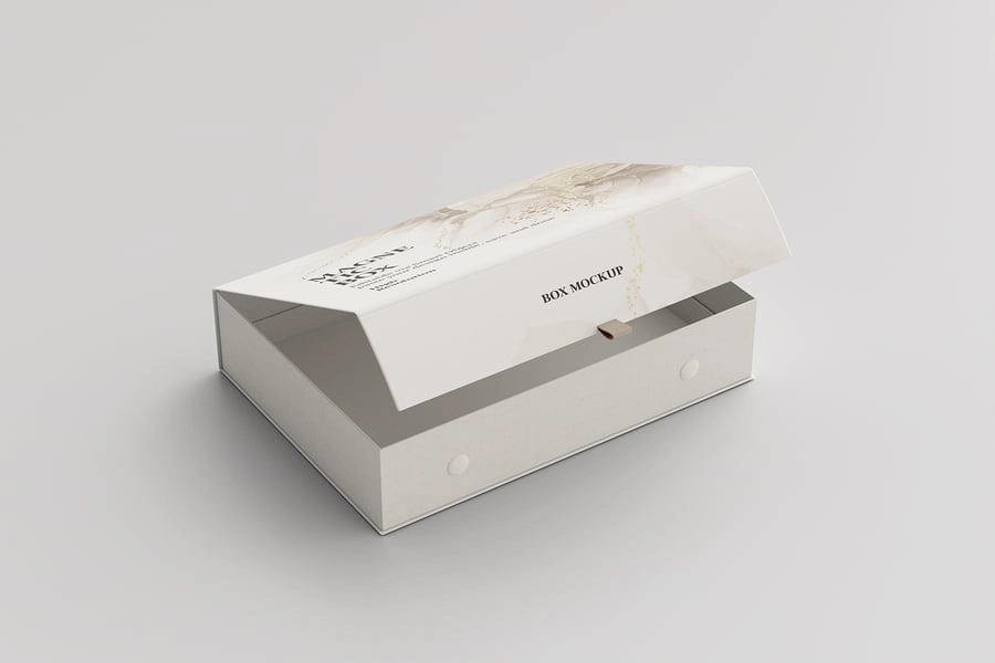 磁性礼品盒样机,礼品盒盒子样机