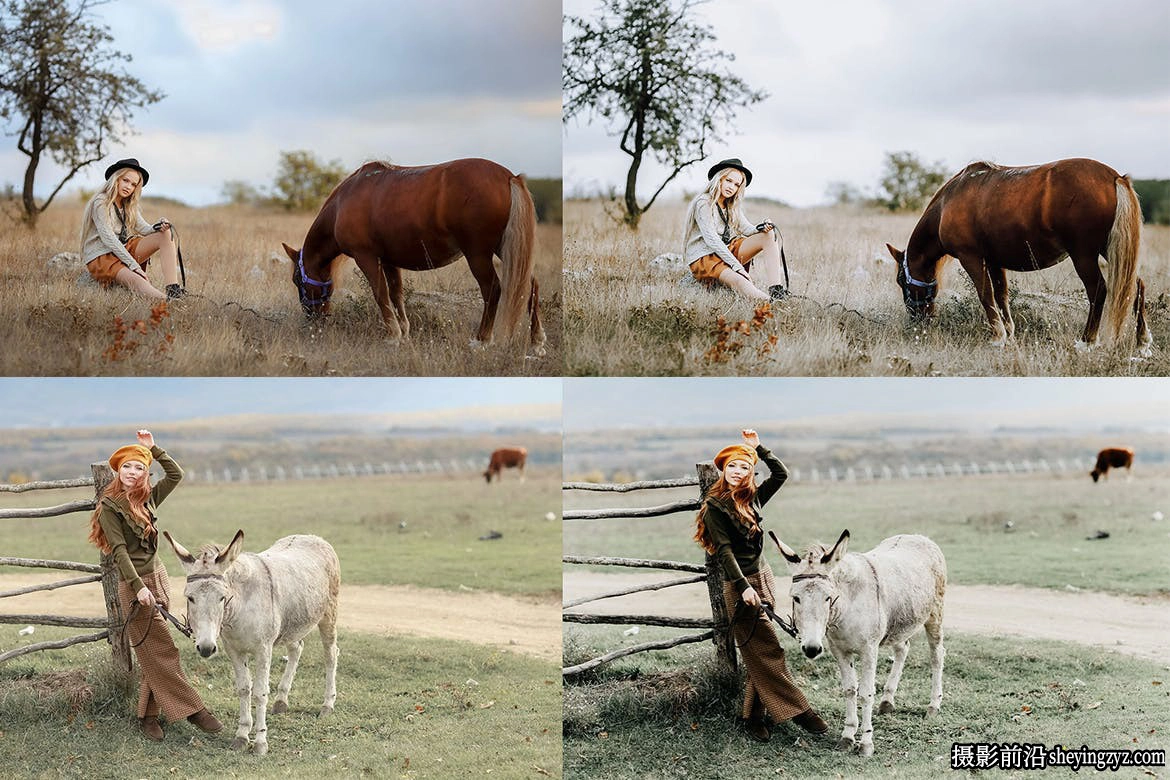 乡村摄影免费LR预设手机LR预设Country Living Lightroom Presets