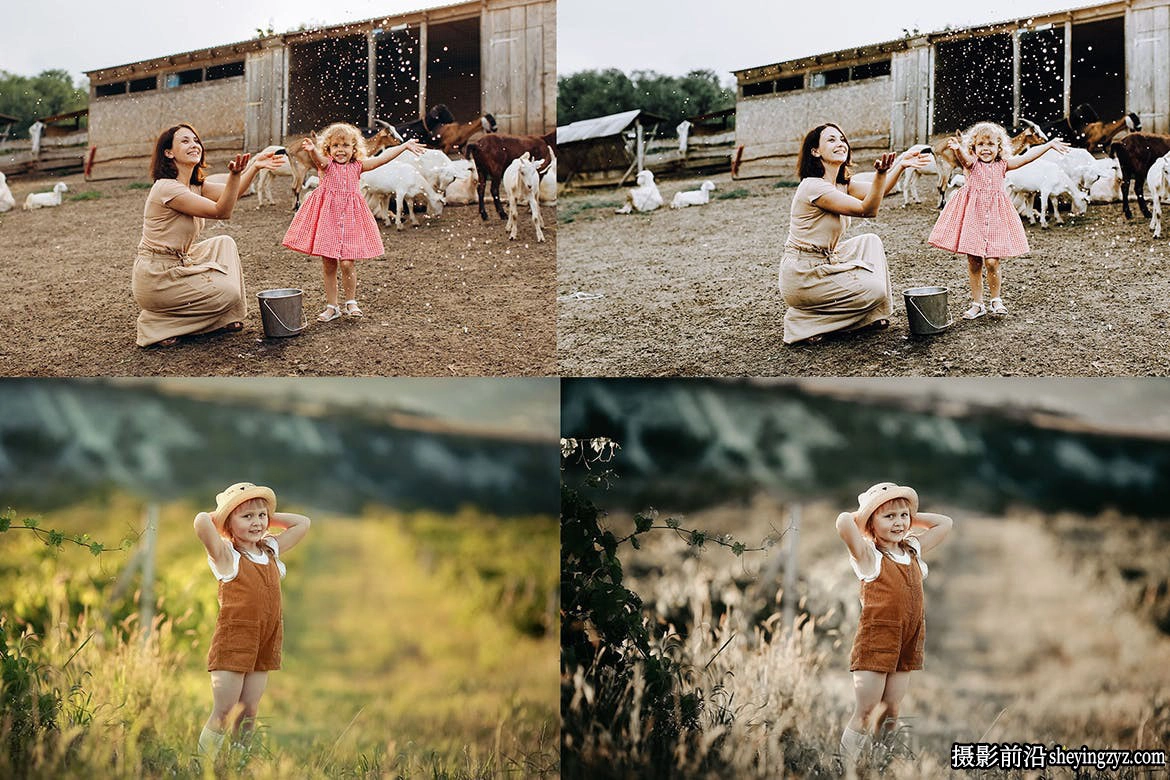 乡村摄影免费LR预设手机LR预设Country Living Lightroom Presets