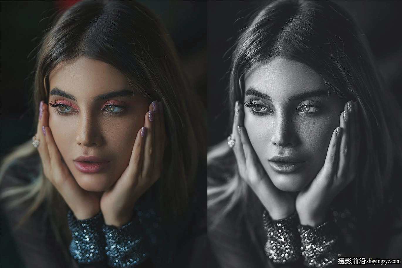磨砂黑白胶片LR预设及手机LR预设Matt Black Lightroom Presets