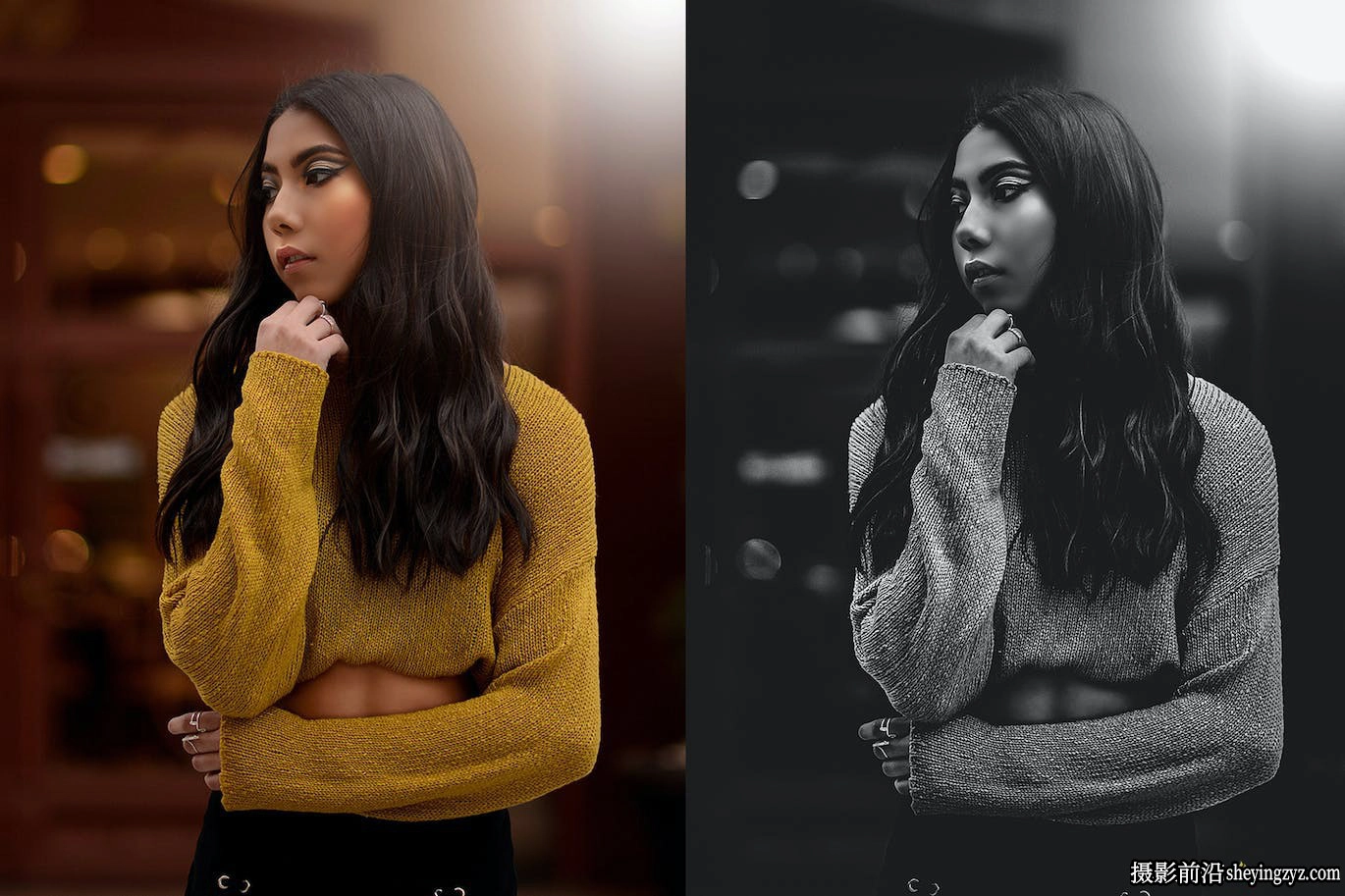 磨砂黑白胶片LR预设及手机LR预设Matt Black Lightroom Presets