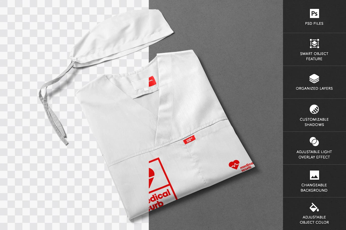 医疗服饰样机,医疗服样机模型