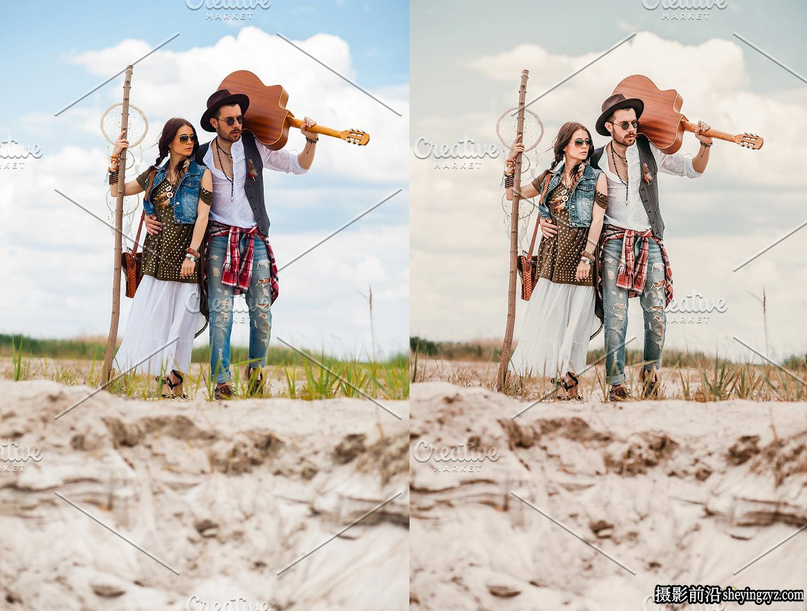 波西米亚网红人像LR预设手机lr预设Boho Dreams Lightroom Presets