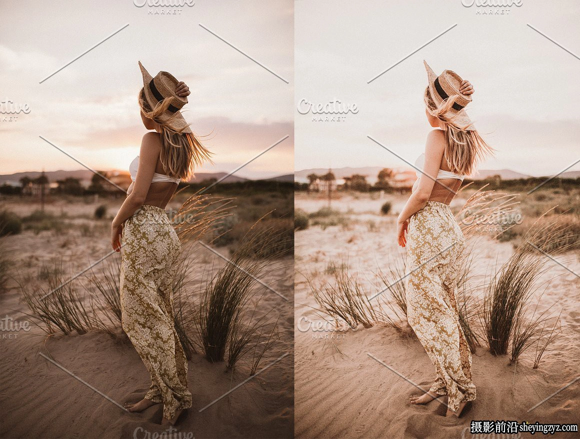 波西米亚网红人像LR预设手机lr预设Boho Dreams Lightroom Presets