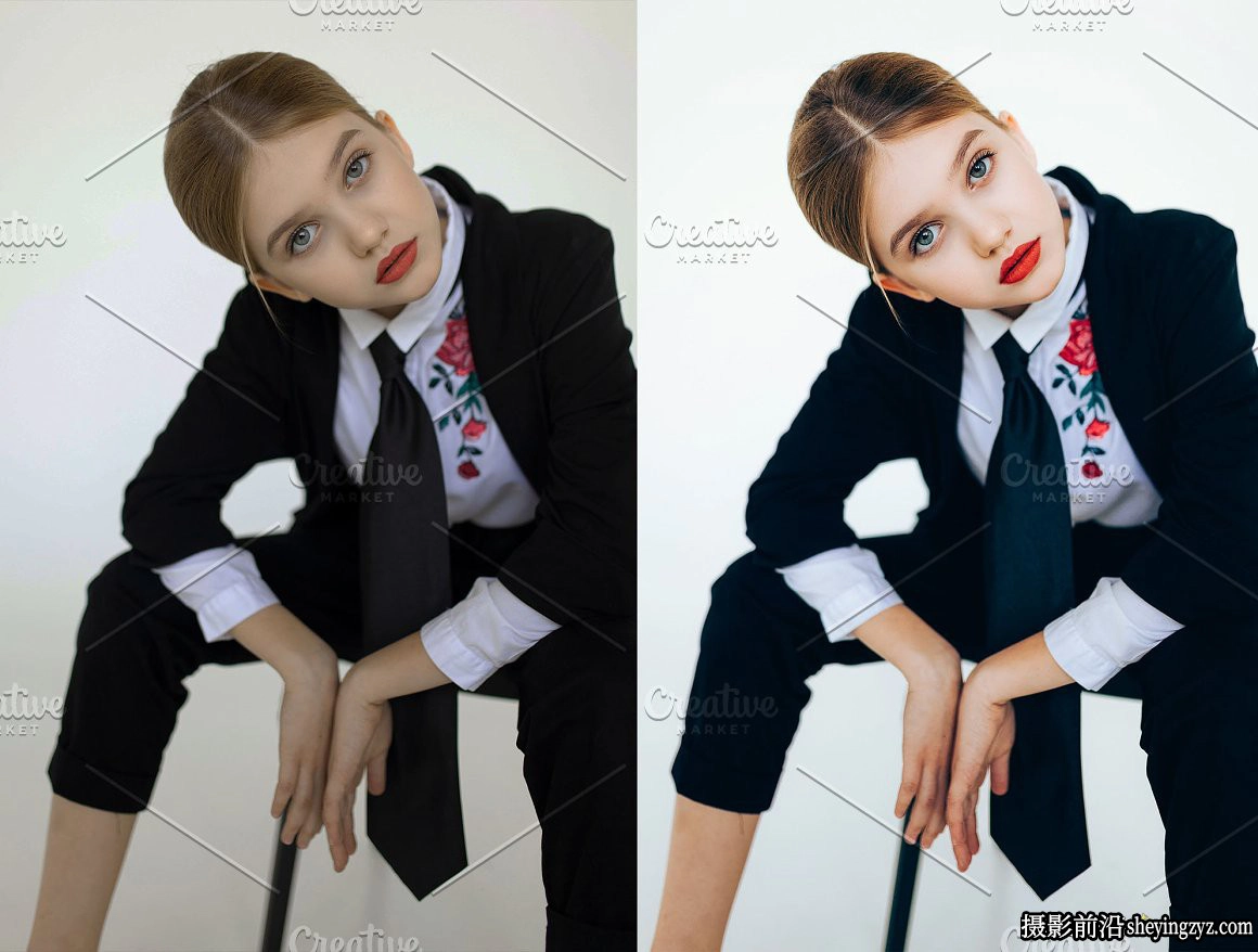 儿童肖像摄影调色LR预设手机lr预设Lightroom Preset-Child Portrait