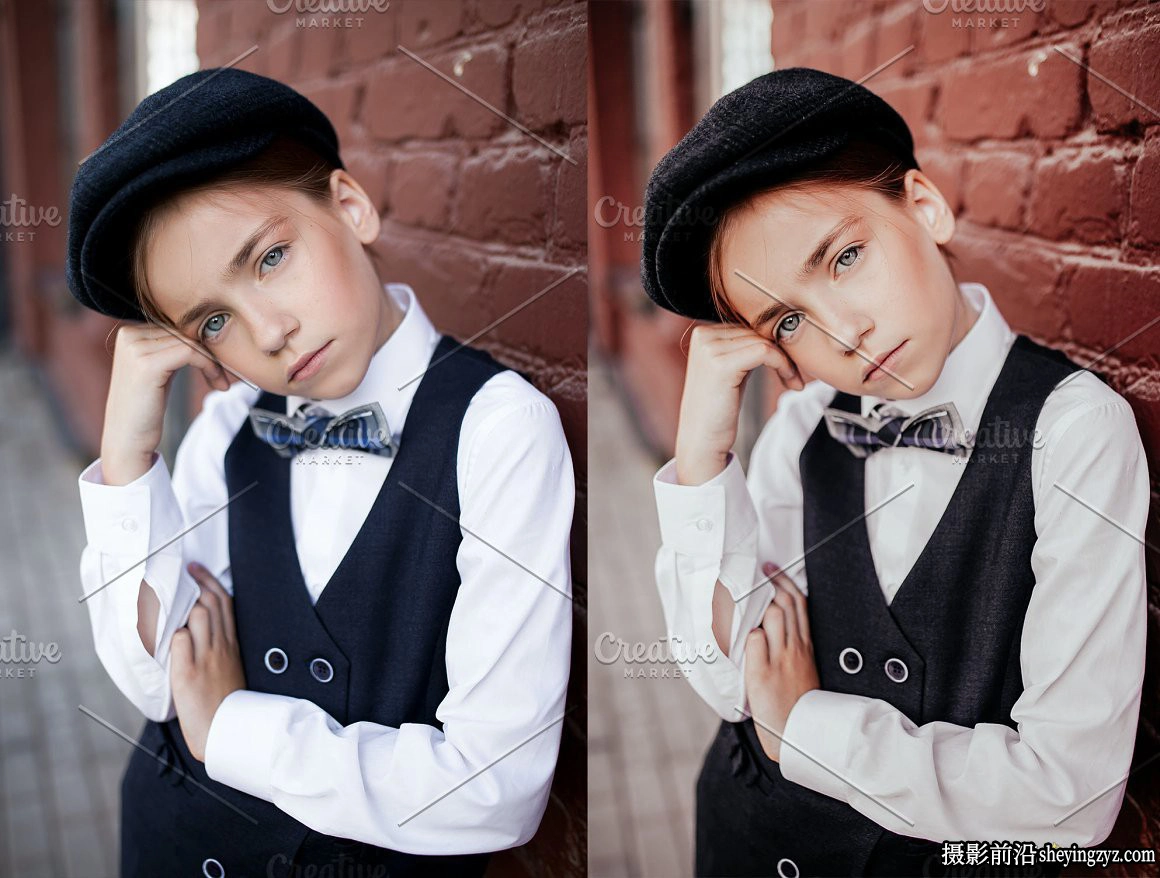 儿童肖像摄影调色LR预设手机lr预设Lightroom Preset-Child Portrait