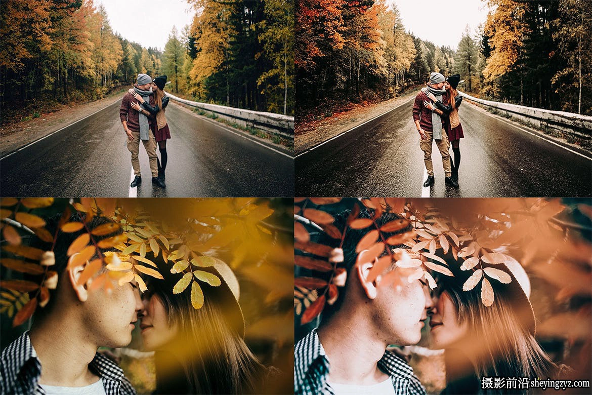 秋季人像风光LR预设手机lr预设Cozy Fall Vol.2 Lightroom Presets