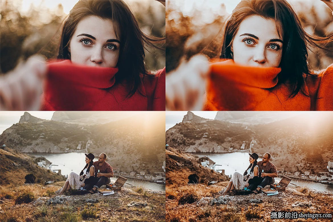 秋季人像风光LR预设手机lr预设Cozy Fall Vol.2 Lightroom Presets