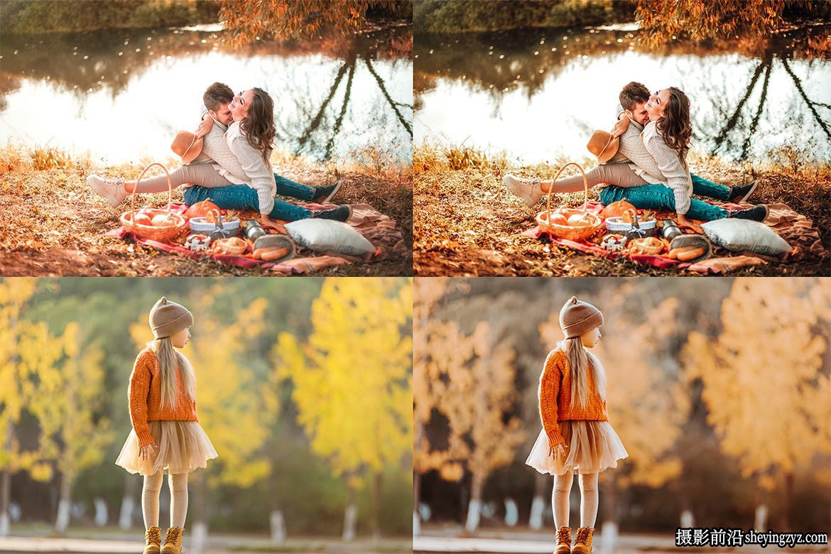 秋季人像风光LR预设手机lr预设Cozy Fall Vol.2 Lightroom Presets