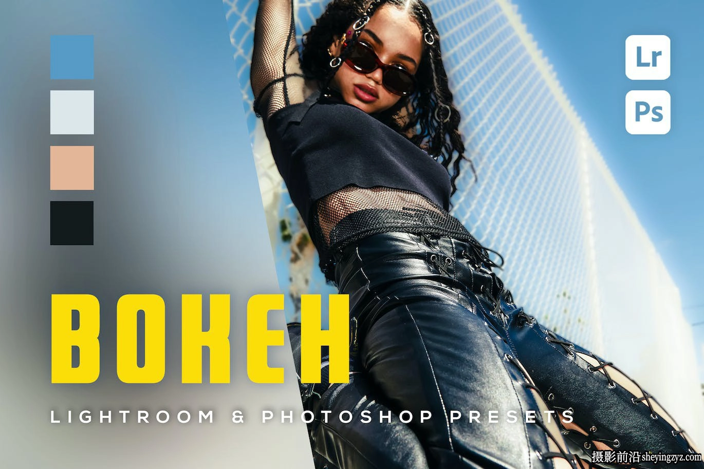 背景散景虚化人像调色LR预设手机LR预设 Bokeh Lightroom Presets