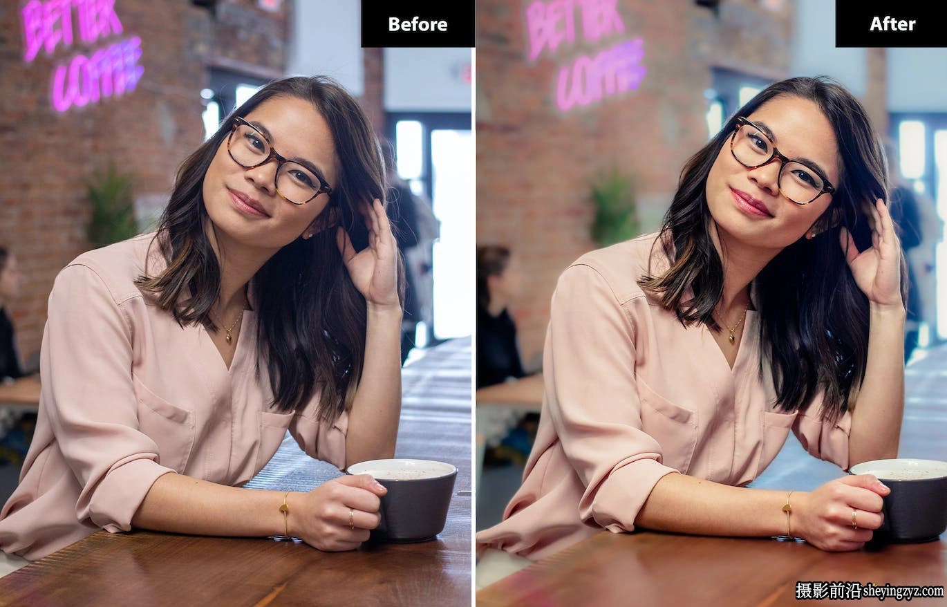 背景散景虚化人像调色LR预设手机LR预设 Bokeh Lightroom Presets