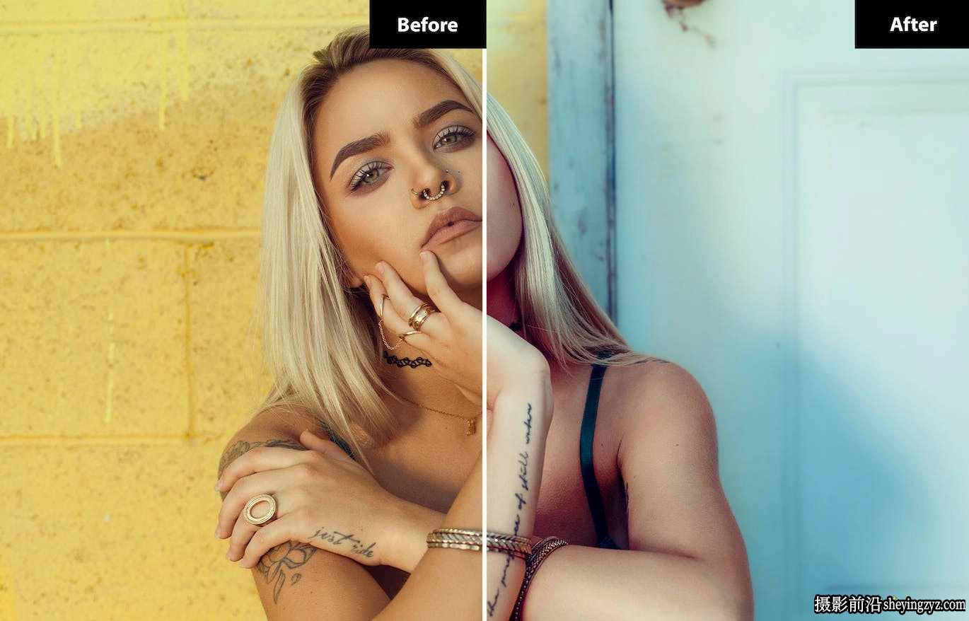 背景散景虚化人像调色LR预设手机LR预设 Bokeh Lightroom Presets