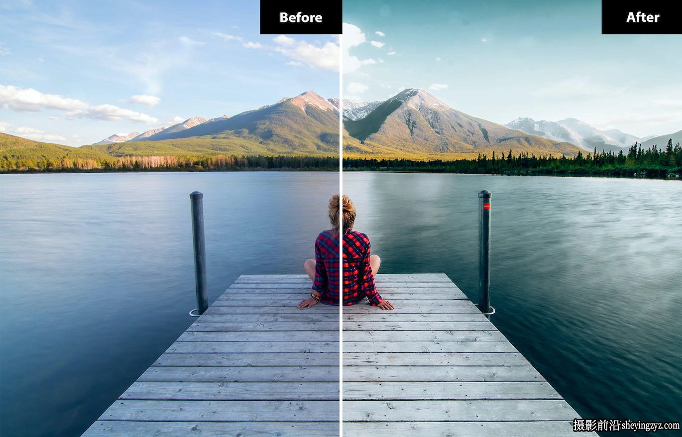 湖泊冰川风光旅拍风光调色LR预设手机LR预设Lake Lightroom Presets