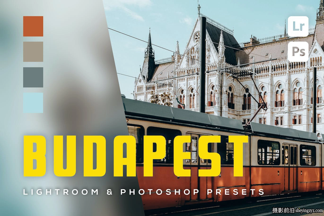 城市旅拍风光调色LR预设手机LR预设 Budapest Lightroom Presets