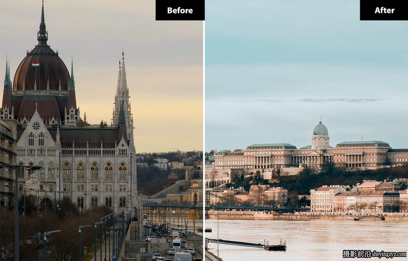 城市旅拍风光调色LR预设手机LR预设 Budapest Lightroom Presets