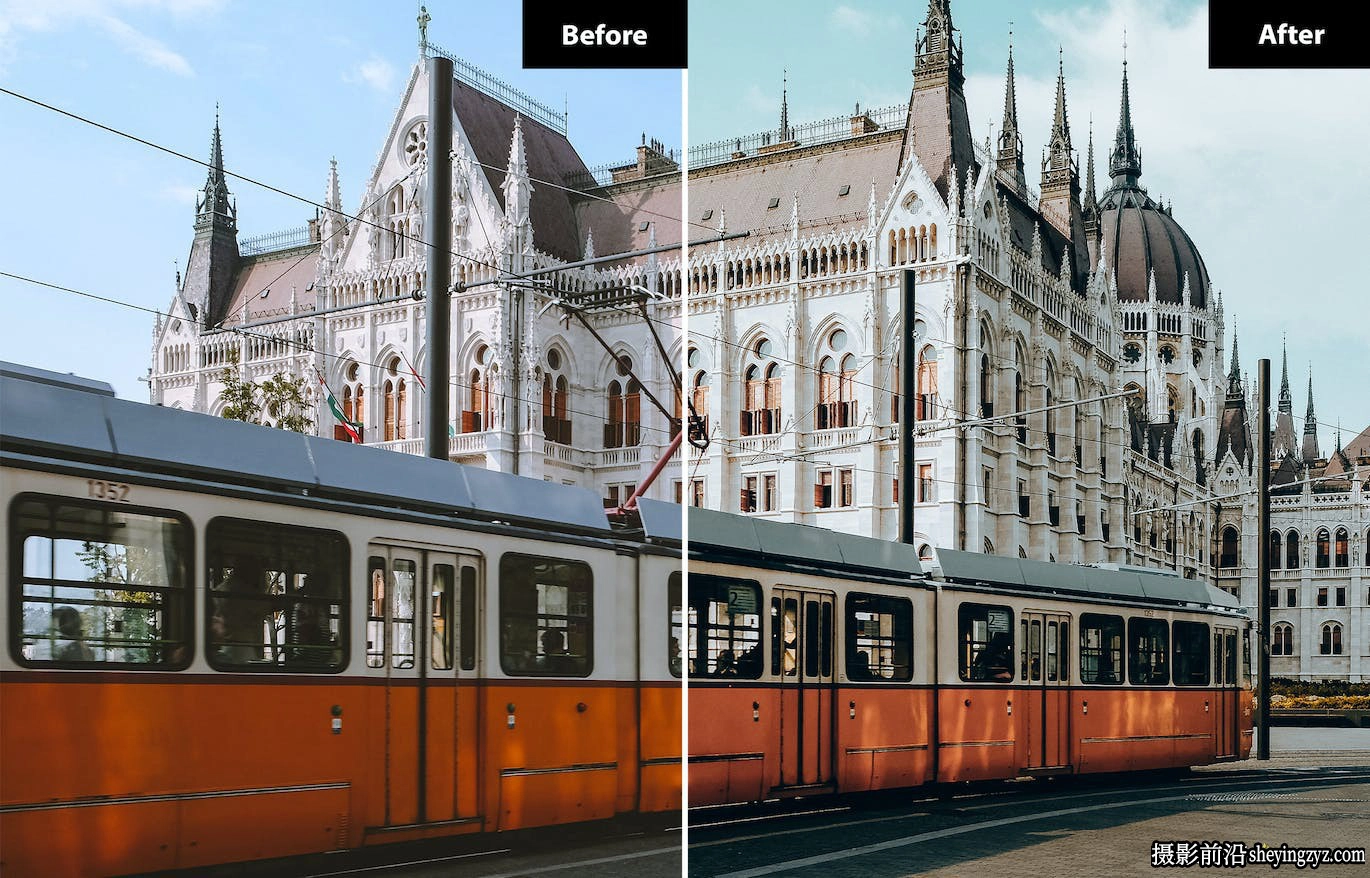 城市旅拍风光调色LR预设手机LR预设 Budapest Lightroom Presets